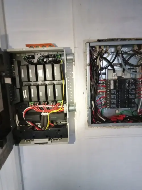 Electrical panel upgrade completed for Indoor Lighting Installation in Port Townsend